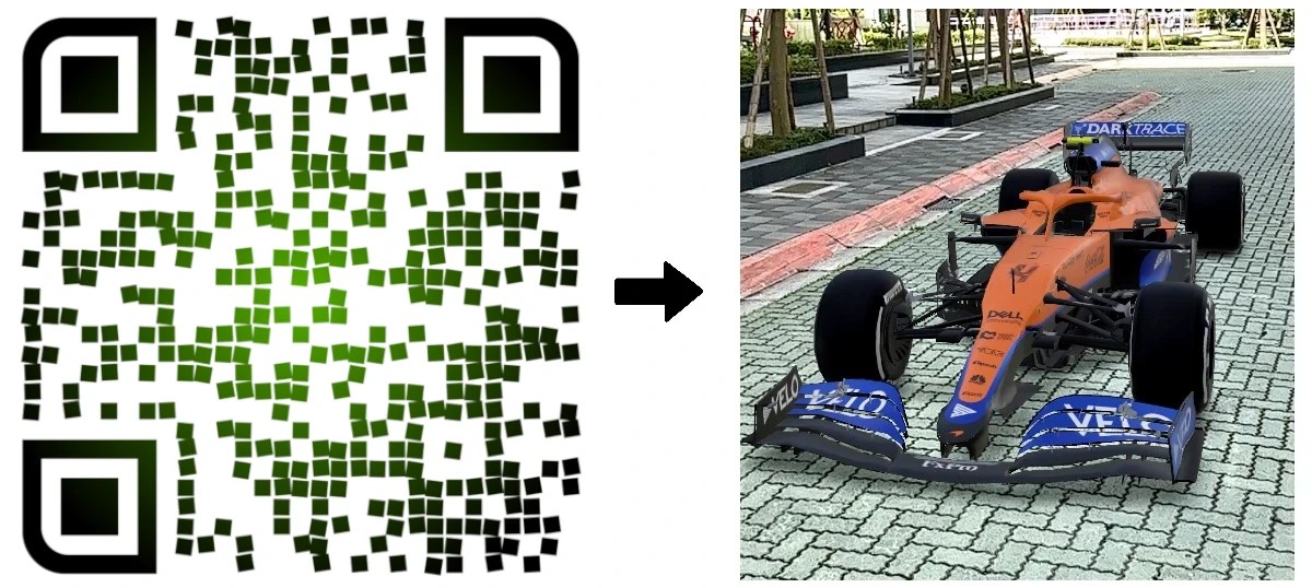 AR Code, Augmented Reality QR Codes