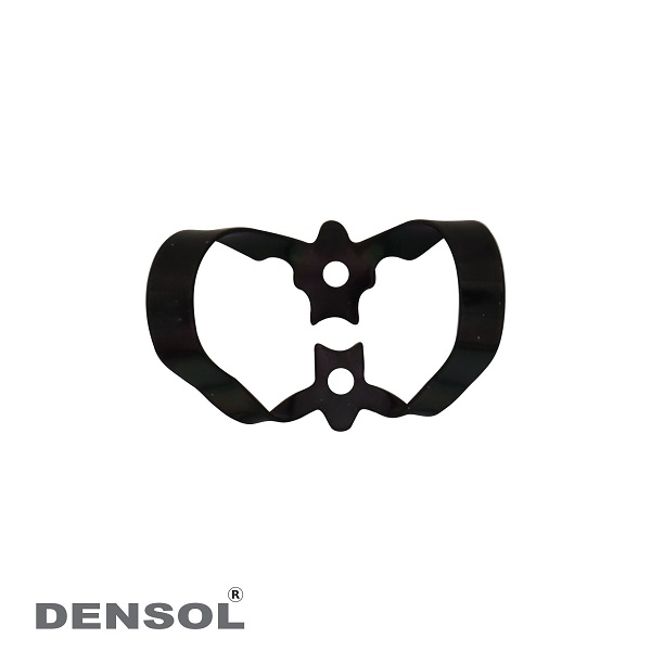 Rubber Dam Clamp 211 Anterior TIT Black Densol AU