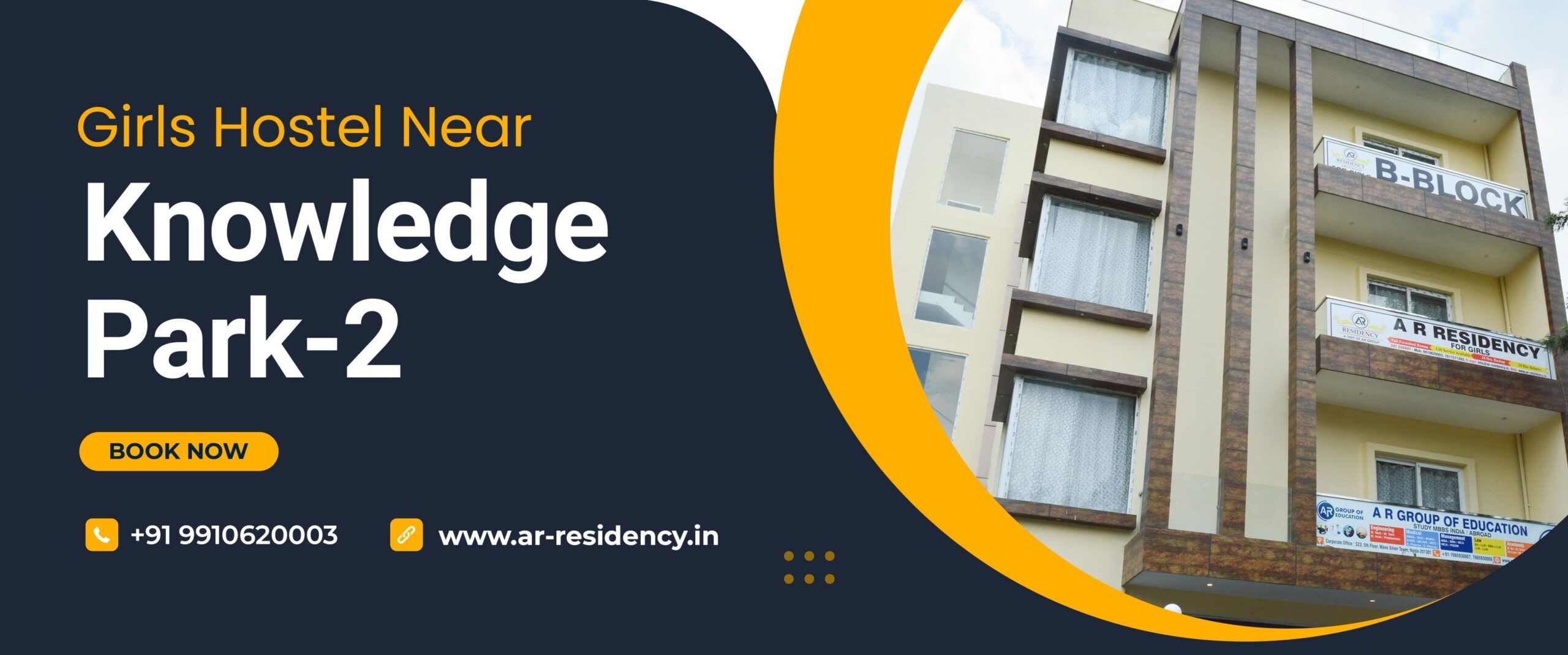Best Girls Hostel Near Knowledge Park 2 Greater Noida A R Residency