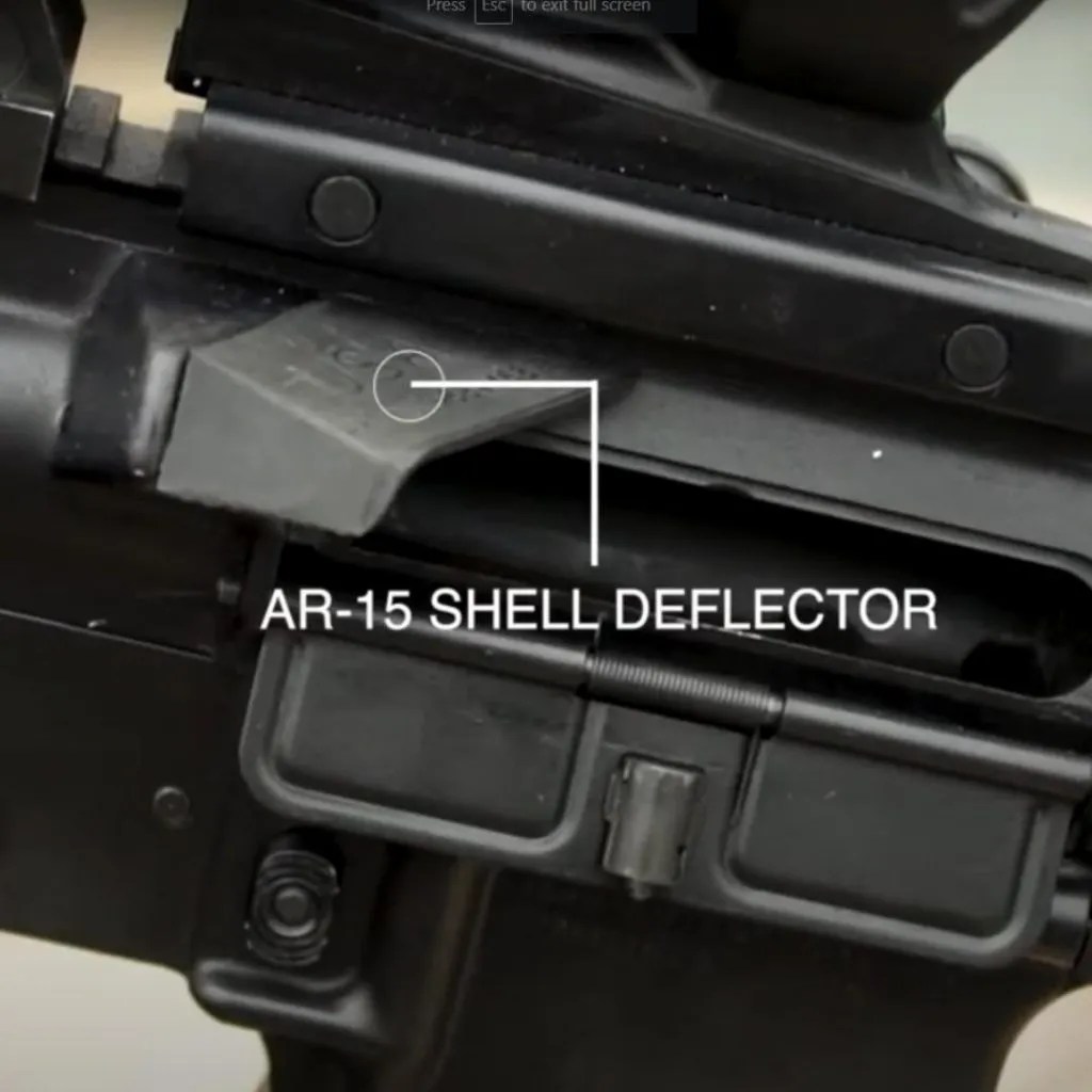 Coyote Brown AR15 Brass Deflector AR15 Brass Deflectors