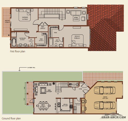 Alma Townhome Types » arab arch