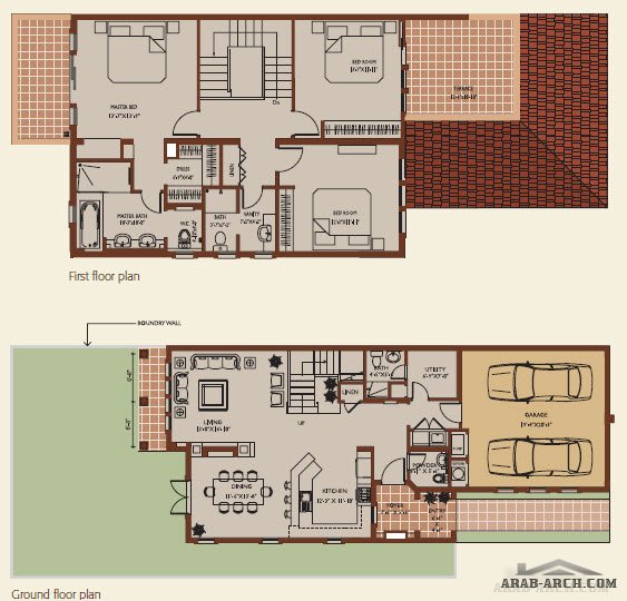 Alma Townhome Types » arab arch