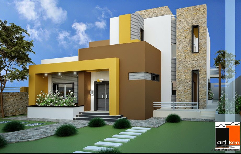 مشروع بناء حوش في طرابلسليبيا...Villa in TripoliLibya » arab arch