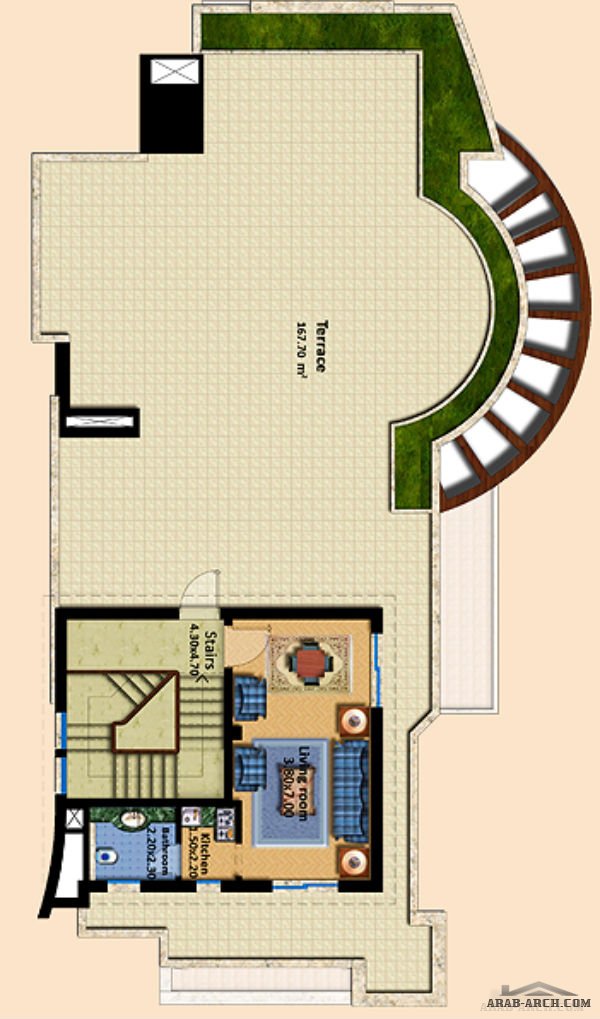 villa rose floor plans » arab arch