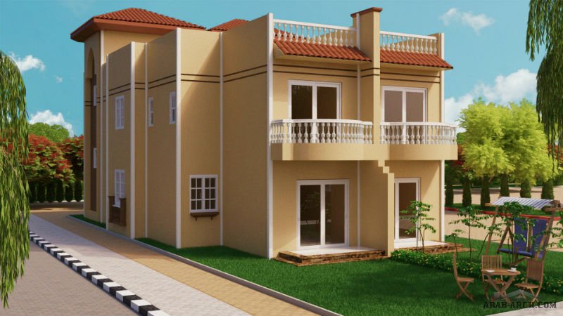 الفيلات » صفحة 257 » arab arch