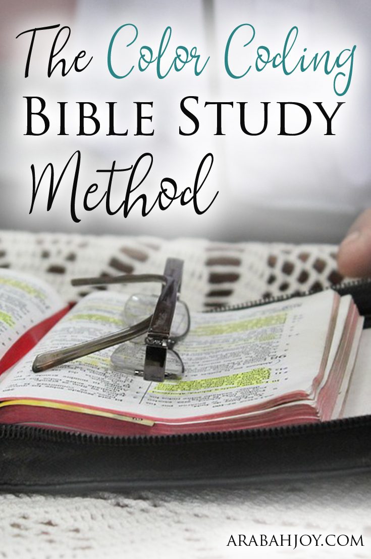 Color Coding Bible Study Method
