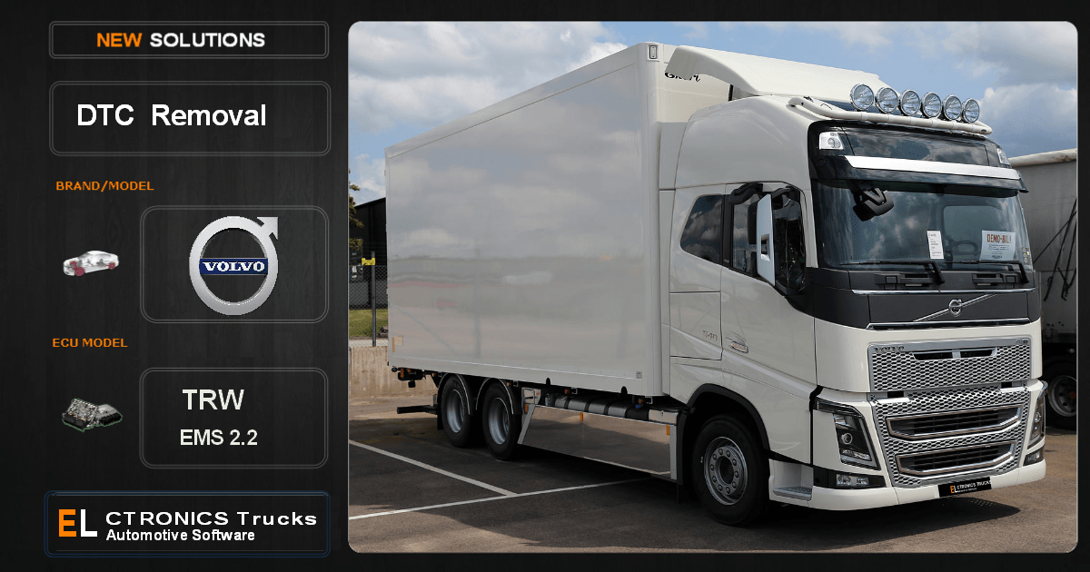 DTC OFF Volvo TRW EMS2.2 Electronics Trucks software