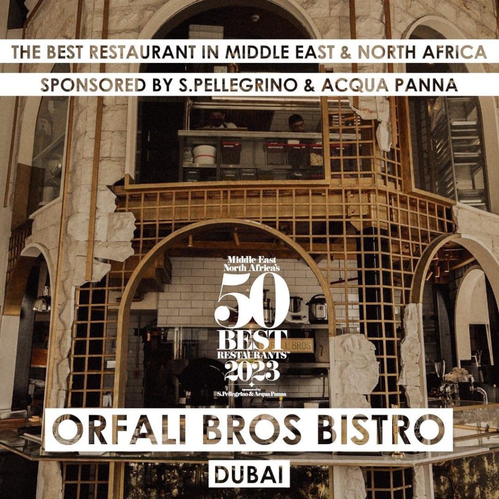 L’Orfali Bros Bistrot di Dubai è il miglior ristorante del Medio