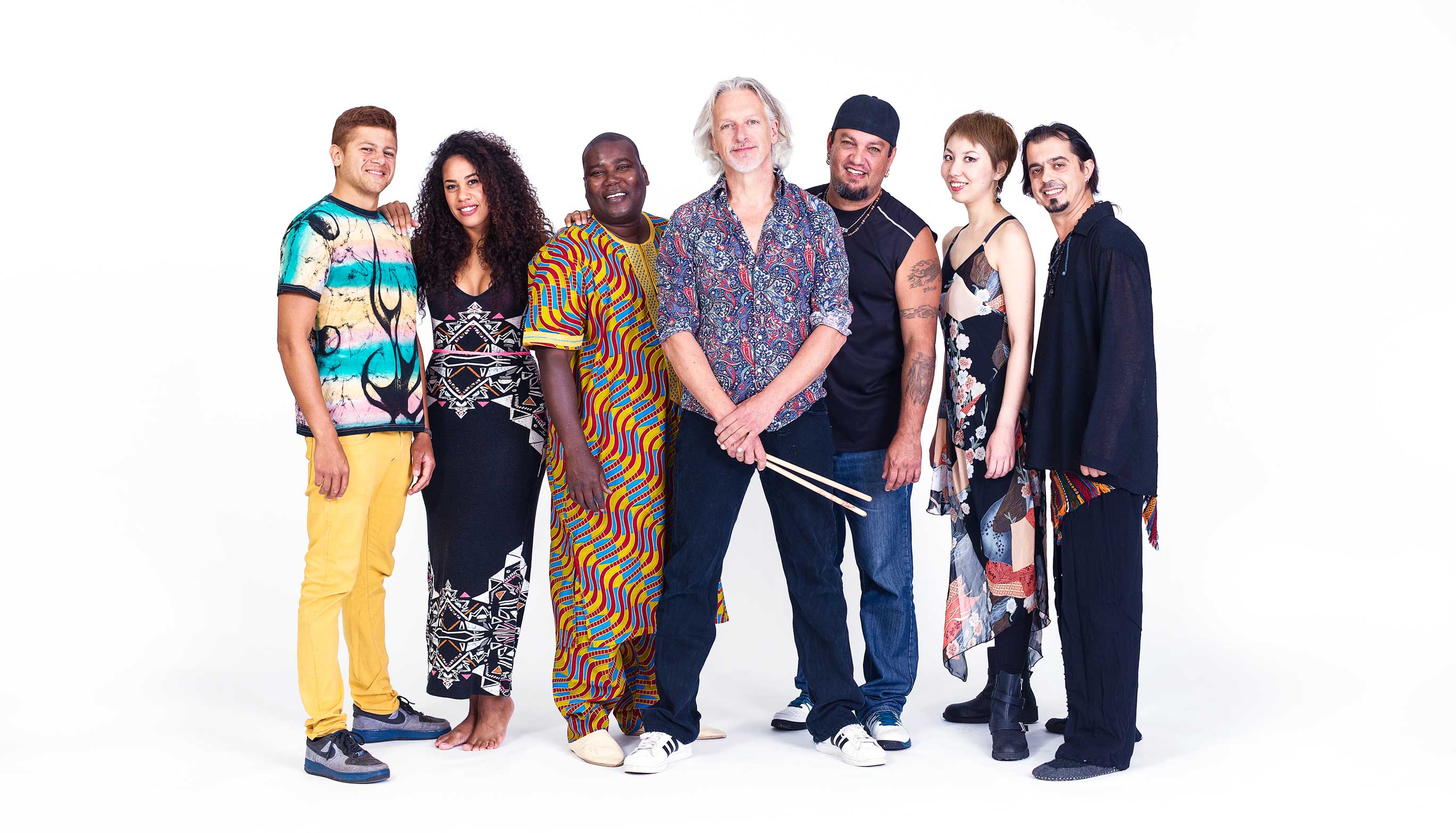 Arabesque International › Drums United ‘Worldbeat’