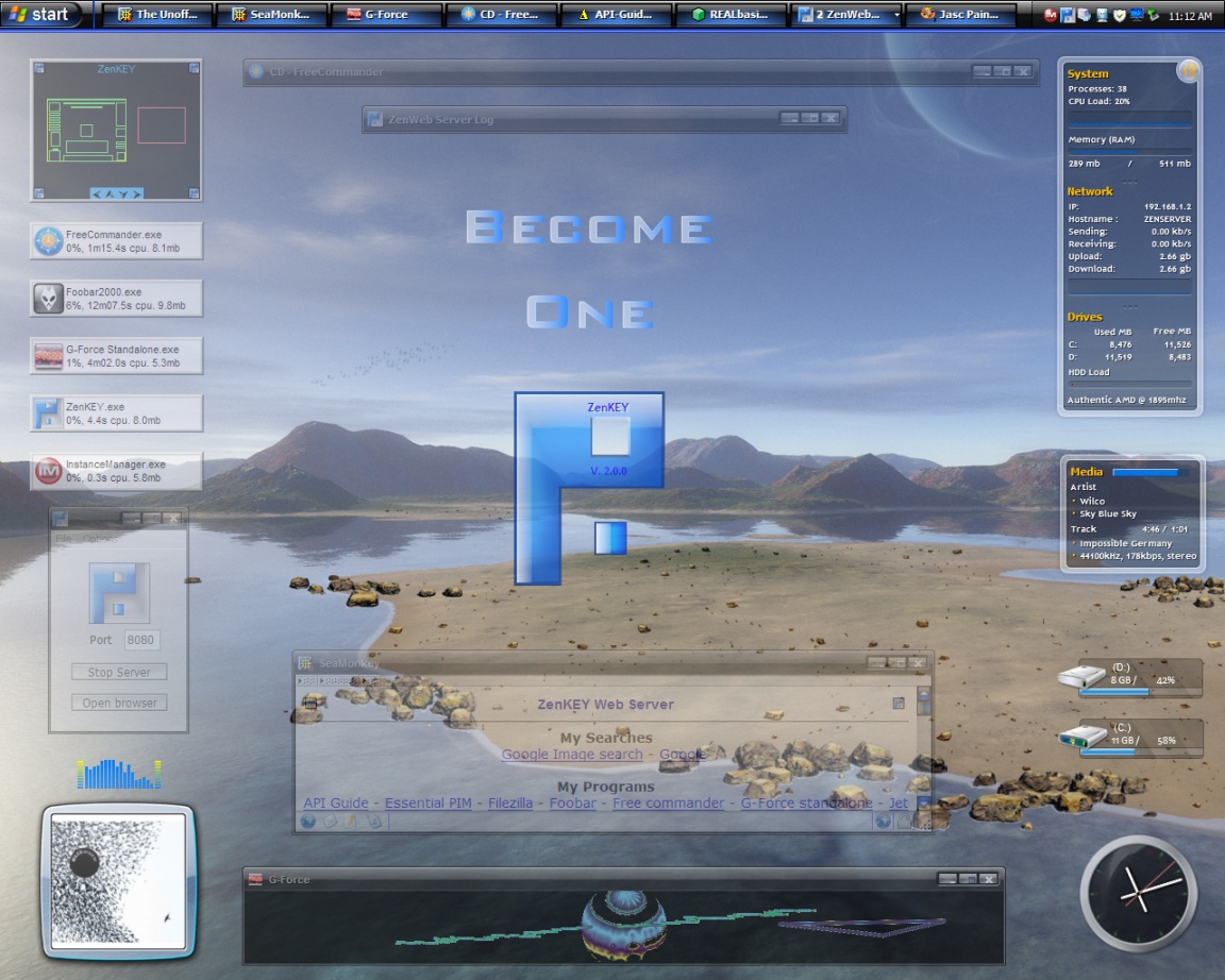 برنامج ZenKEY لاختصار كافة المهام والبرامج