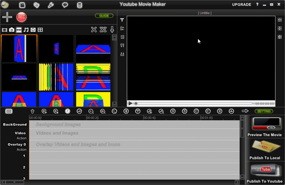 برنامج Youtube Movie Maker لتجهيز ورفع افلامك لموقع يوتيوب