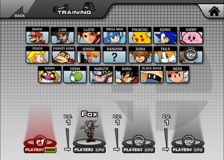 لعبة القتال والتحدي Super Smash Flash عربي تك