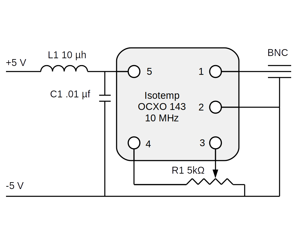 Simple 10 MHz Frequency Standard