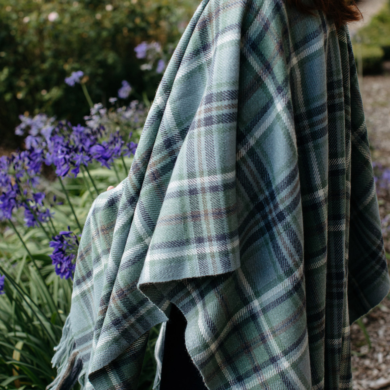 Handwoven Tartan Blanket Wrap Araminta Campbell
