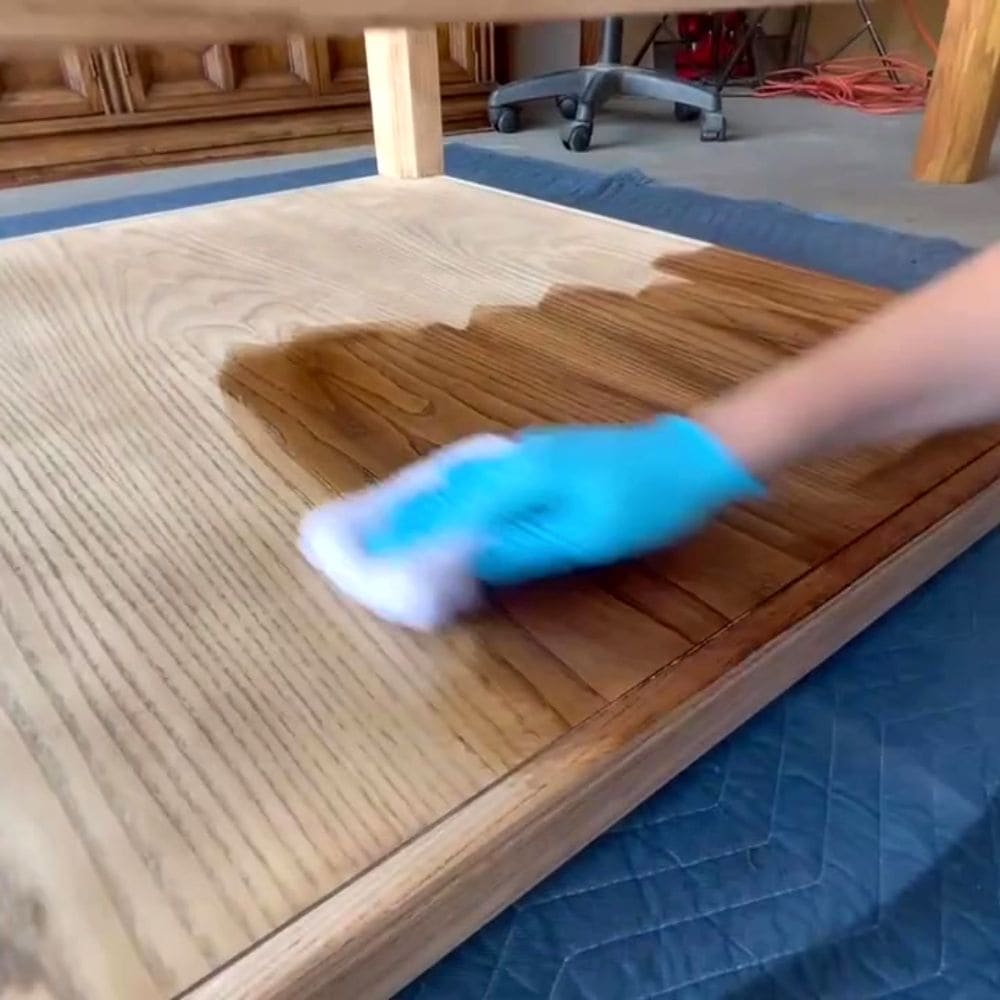 How to Tone Down Orange Wood Furniture