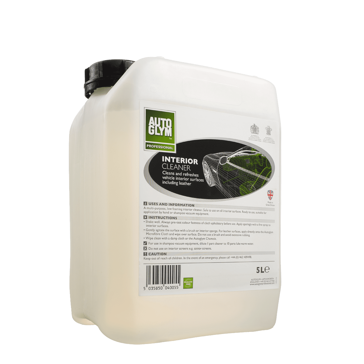 Autoglym Interior Cleaner Available in 5L, 25L and 200L