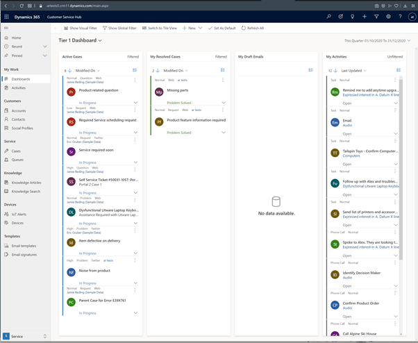 Dynamics 365 Customer Service trial FAQ GitHub
