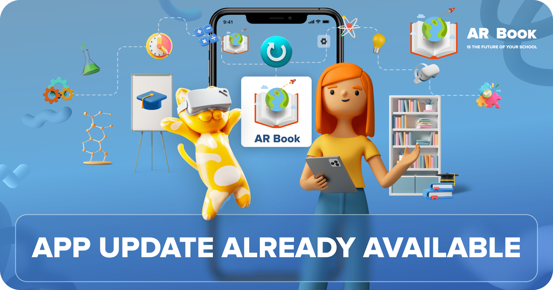 AR Book Ecosystem For Schools And Teachers AR and VR technologies