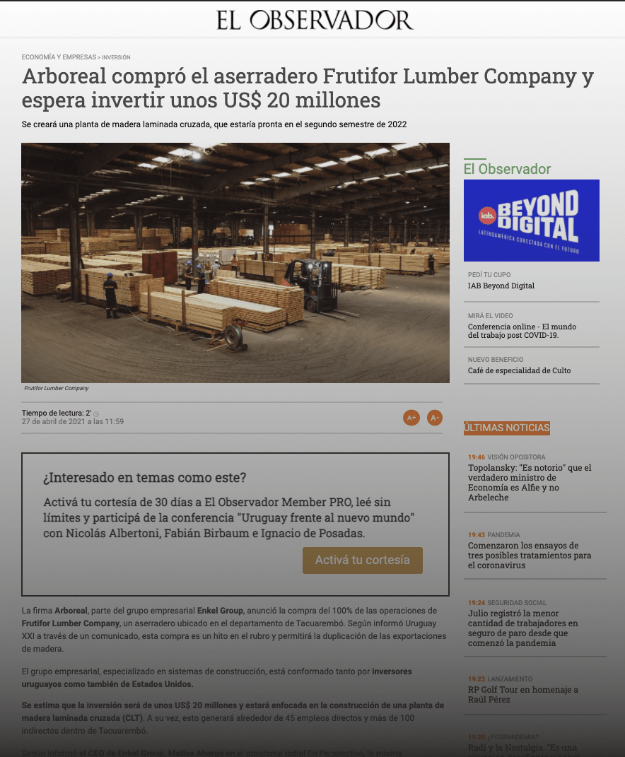 Arboreal Shaping the world tree by tree