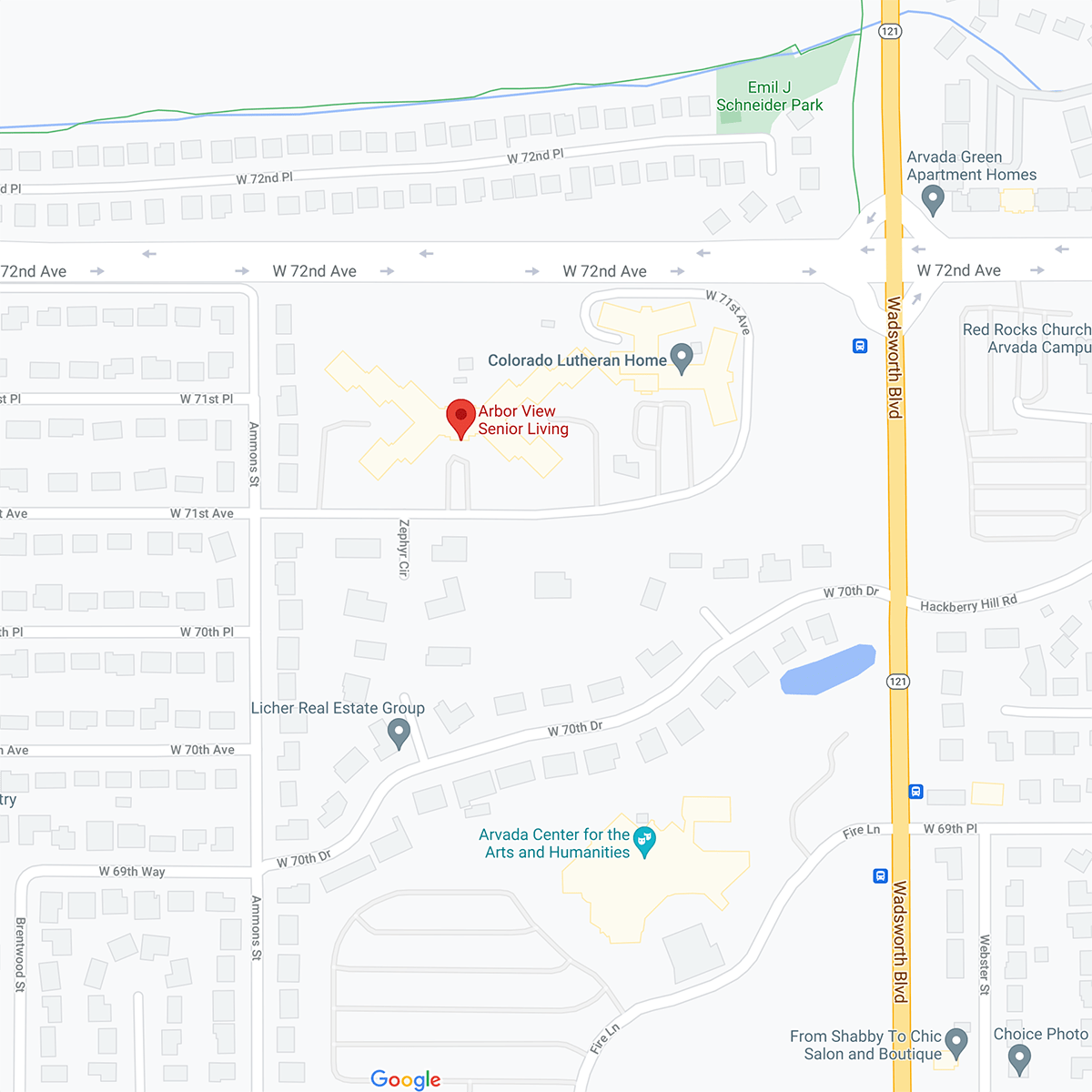 Contact Us Arbor View Senior Living