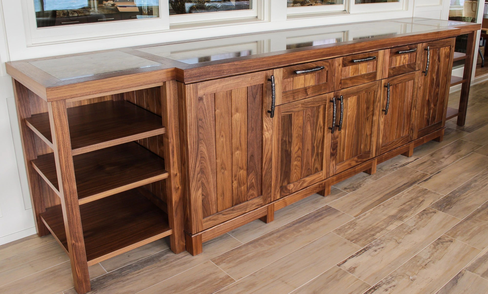 Walnut Sideboard ARBR Studios