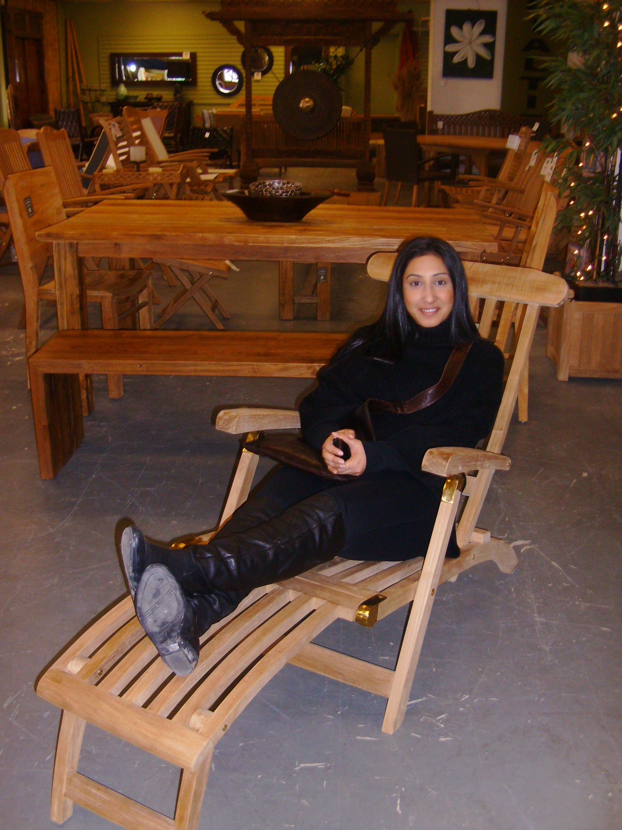 ARB Classic Teak Steamer Chair Winner ARB Teak & Specialties ARB