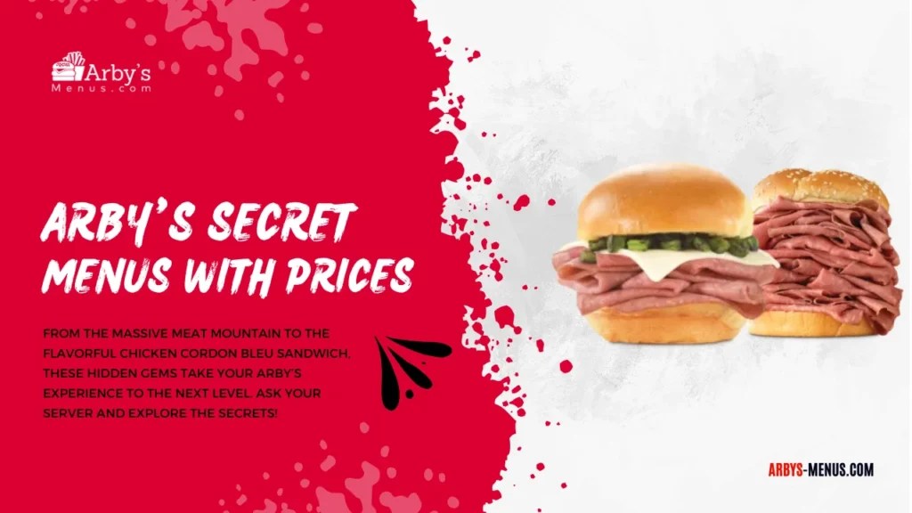15 Arby's Secret Menu Items You Don’t Know Exist in 2025(01)
