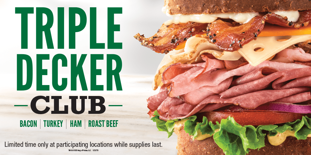 Arby's Triple Decker Club Arby's RVA