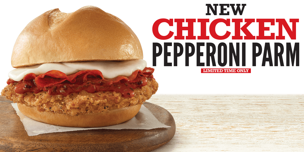 Arby's New Chicken Pepperoni Parmesan Sandwich Arby's RVA