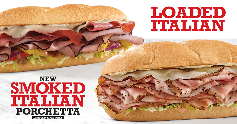 Arby's New Smoked Italian Porchetta & Loaded Italian Arby's RVA