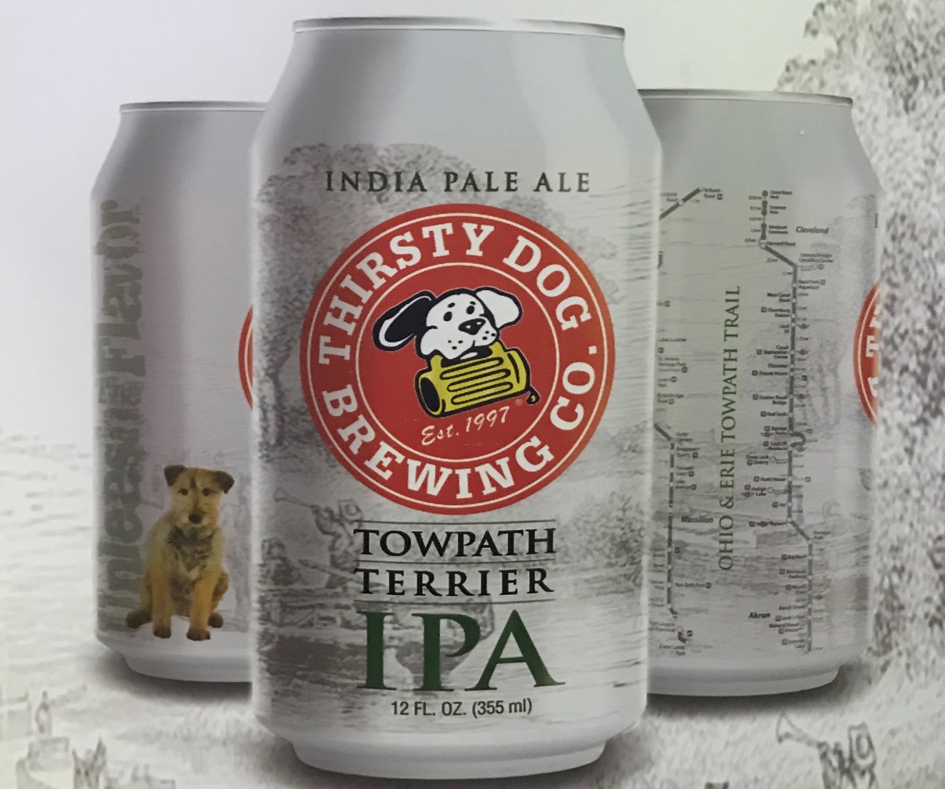 Thirsty Dog Brewing Co. to release 1st canned beer, Towpath Terrier