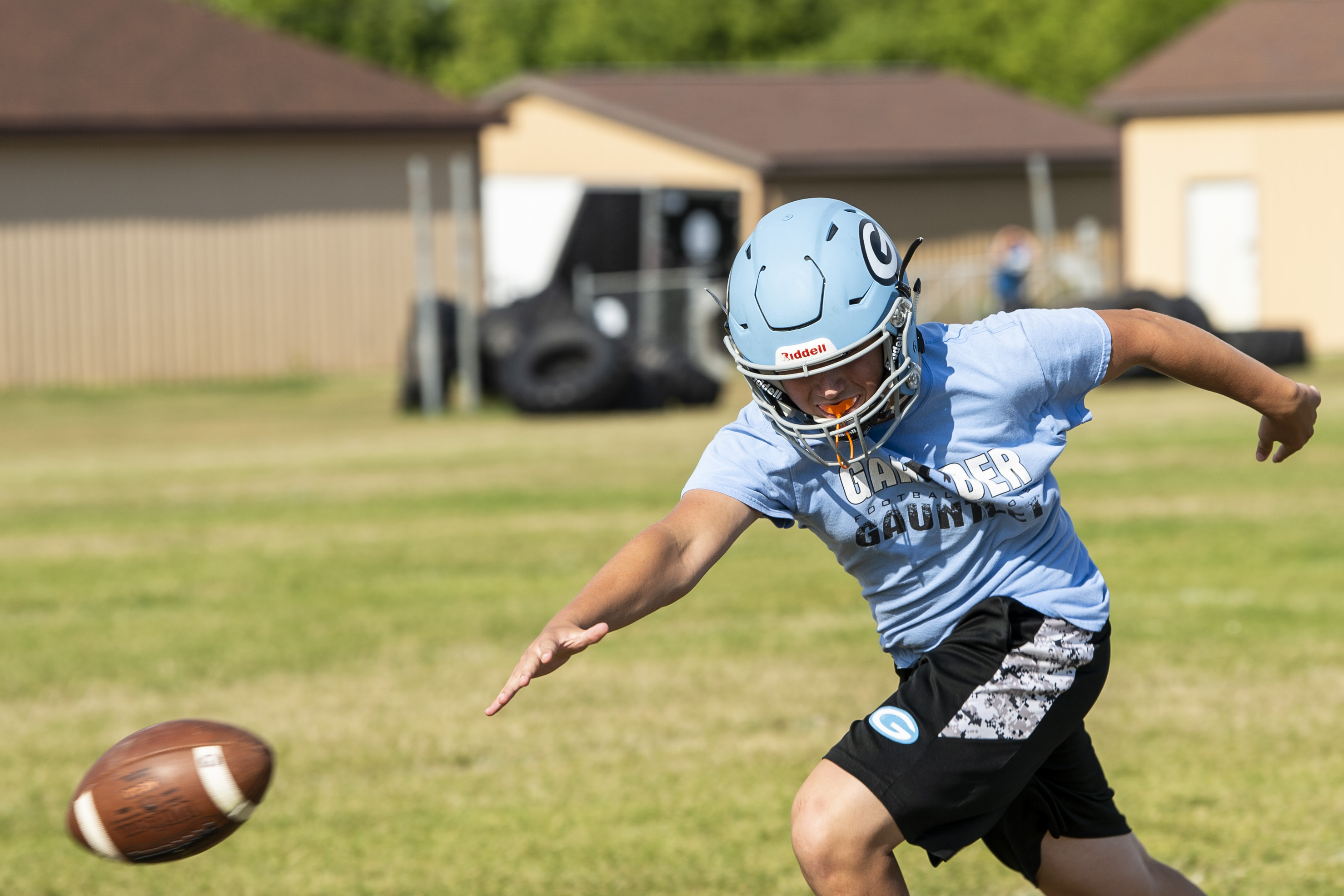 Garber runs many drills for second day of 2019 football practice
