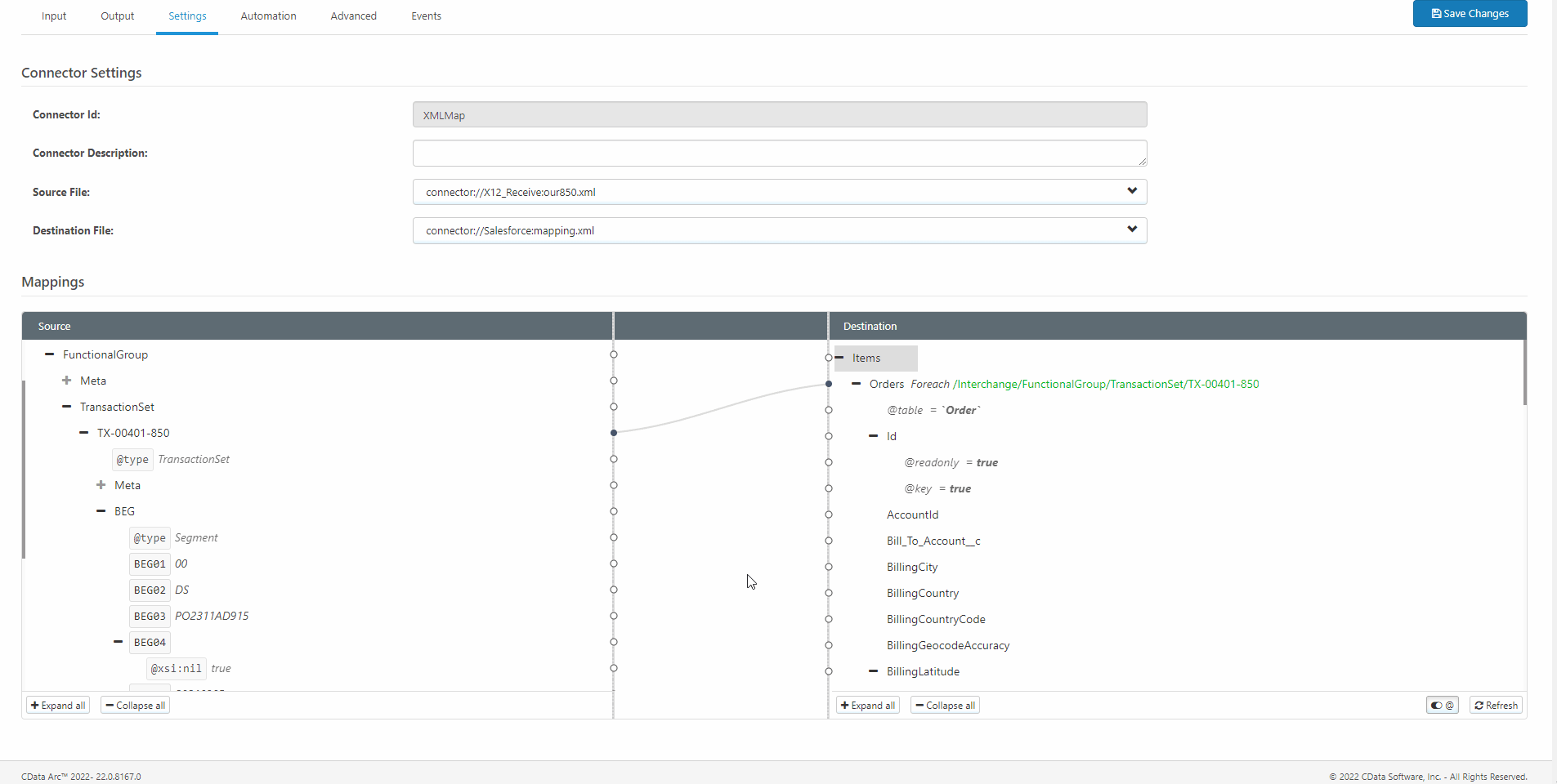 Easytouse EDI Mapping & Translation CData Arc