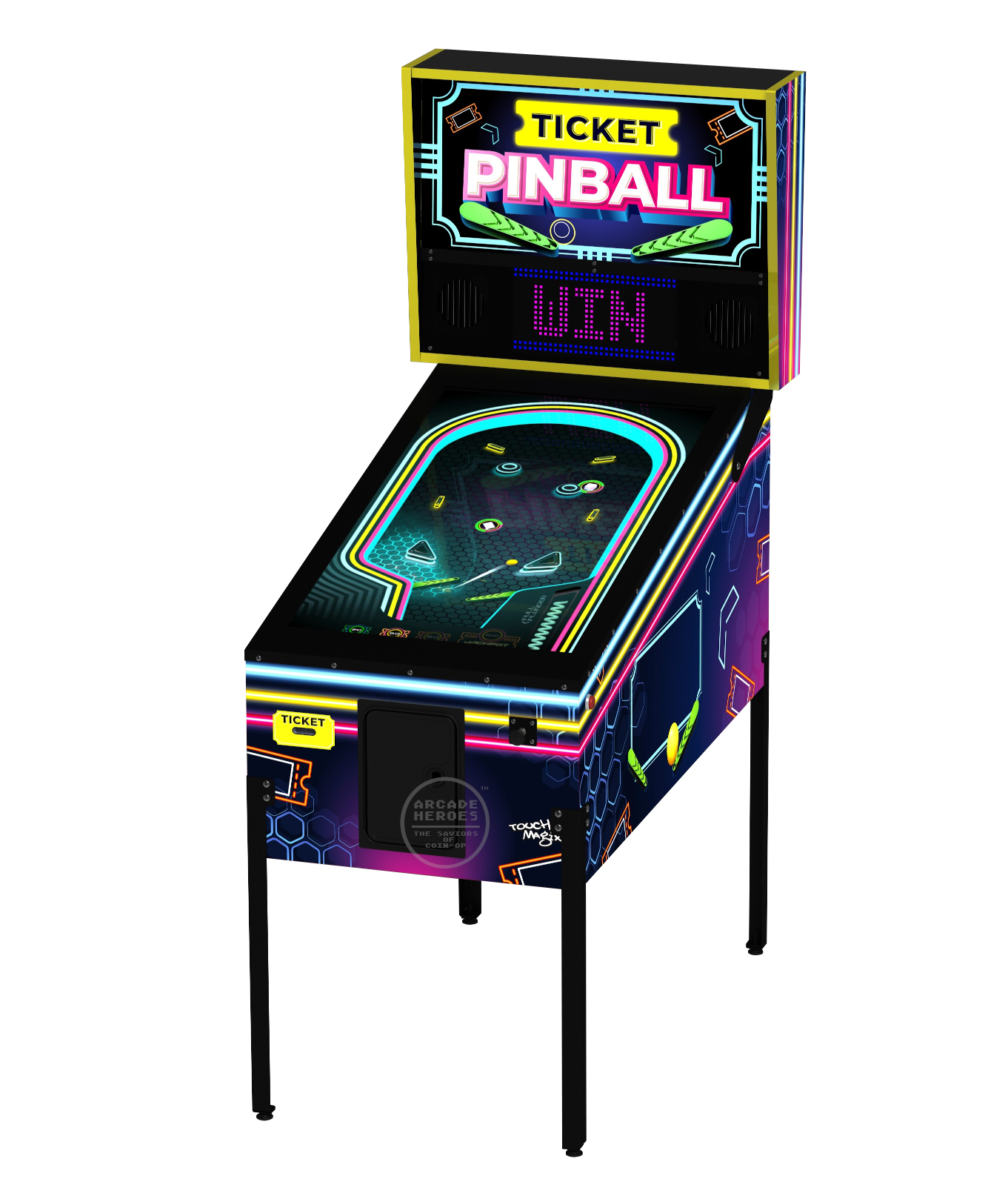 Arcade Heroes Touch Magix To Launch Two At Amusement Expo 2020 Ticket