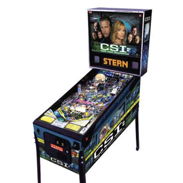 CSI Pinball Machine Hire Melbourne Arcade Hire