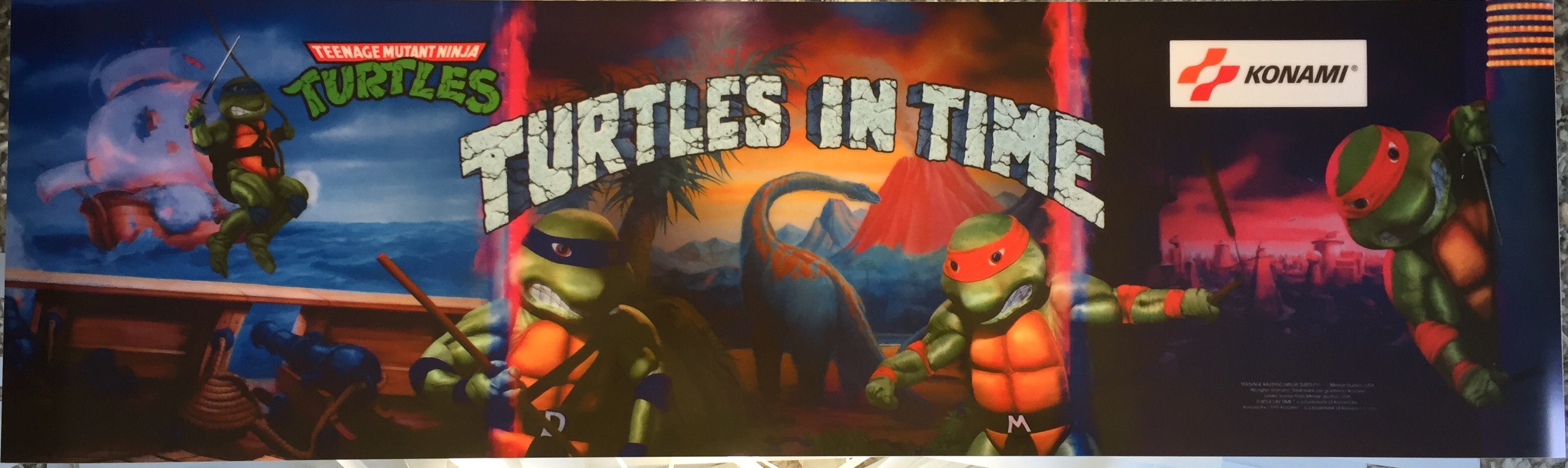 Teenage Mutant Ninja Turtle (TMNT) Turtles in Time Arcade