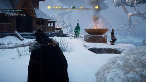 Assassin's Creed Valhalla: a party to remember Gunlodr riddles,.