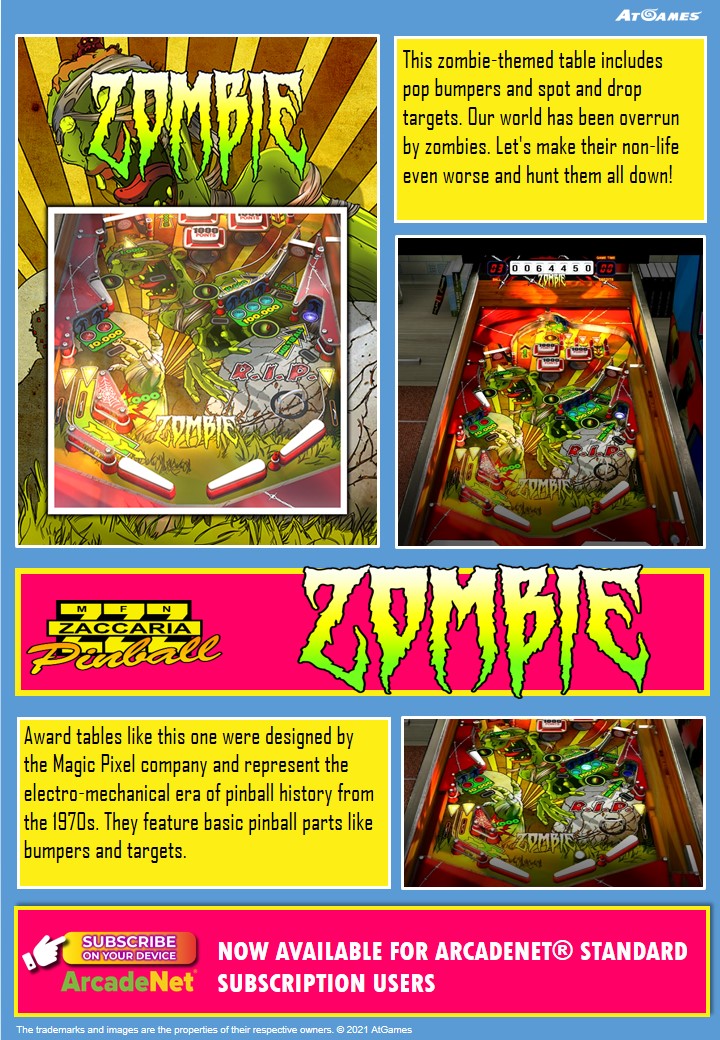 Weekly Zaccaria Tables Legends Ultimate