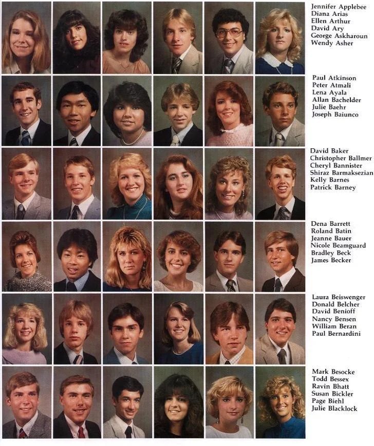 yearbooks1985 Arcadia