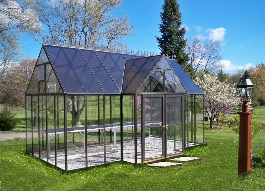 10x20 Reverse Gable Arcadia GlassHouse