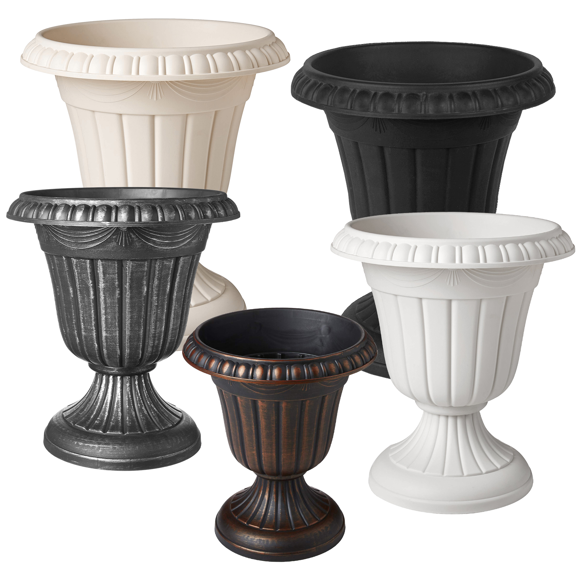 Traditional Plastic Urns Arcadia Professional Grower