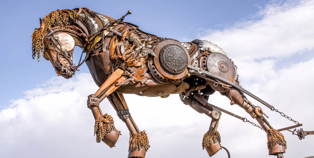 The Sculpture of John Lopez Cafe Arcane