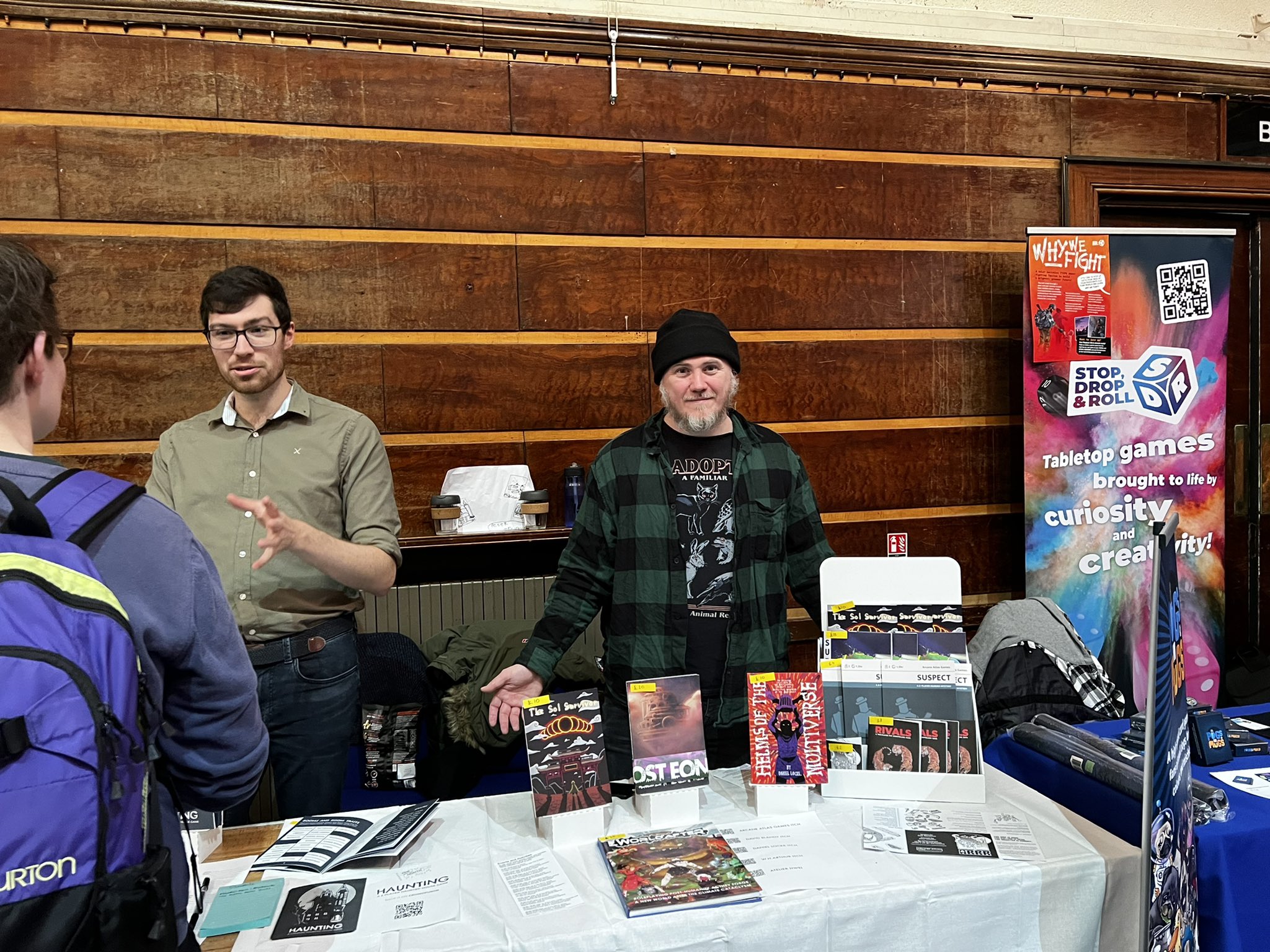 We went to Paradice Board Game Convention