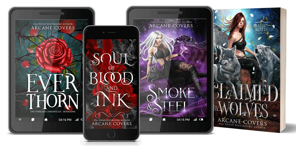 Premade Book Covers Arcane Covers