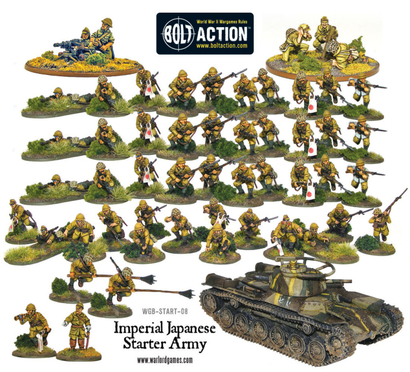 Japanese Banzai! 1000pt Starter Army Bolt Action Warlord Games 28mm SD