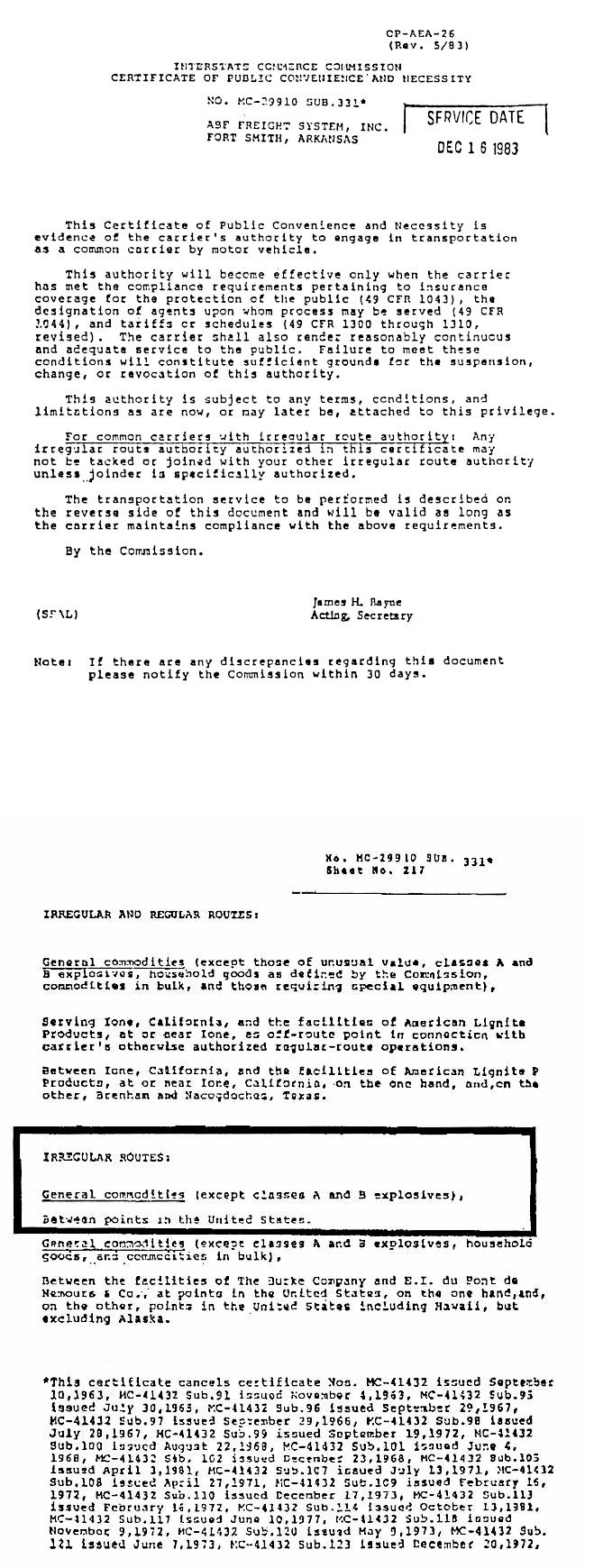 ABF Freight Forms and Documents ArcBest
