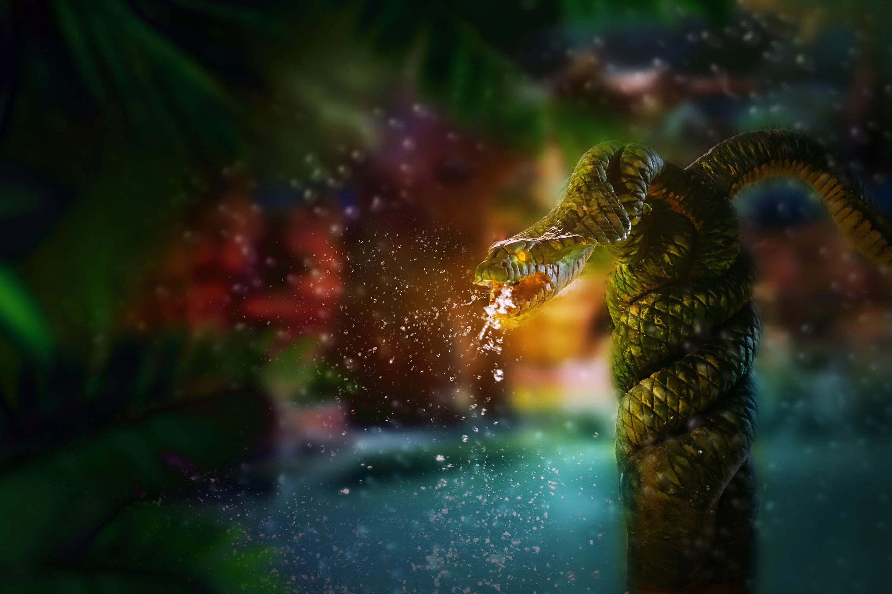 Swim through the tropical Riviera swimming paradise