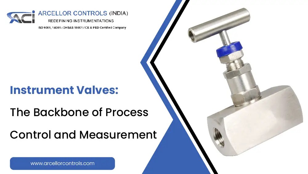 Instrument Valves The Backbone of Process Control and Measurement