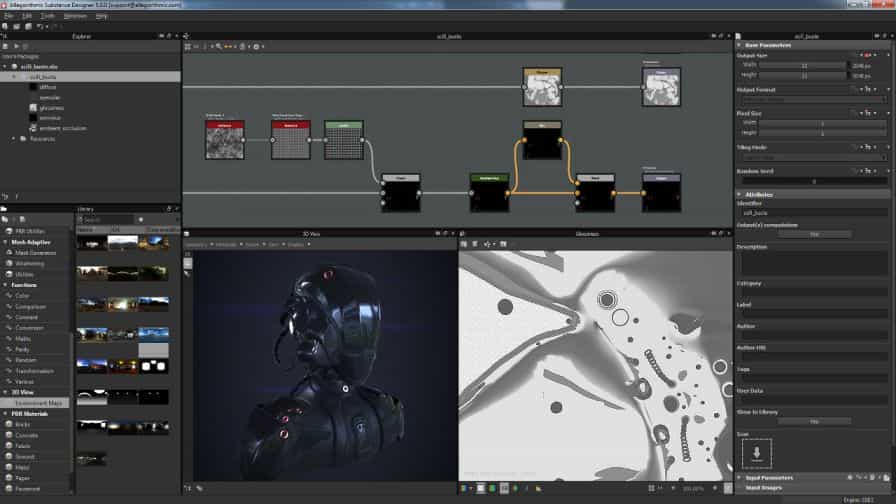 دانلود نرم افزار ساخت تکسچر Substance Designer 2018