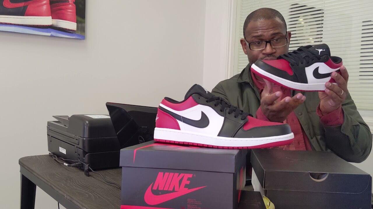 Air Jordan 1 Low Gym Red/WhiteBlack 553558612 ARCHUSA